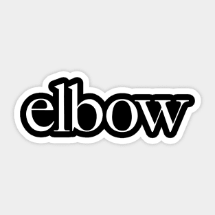 ELBOW BAND Sticker